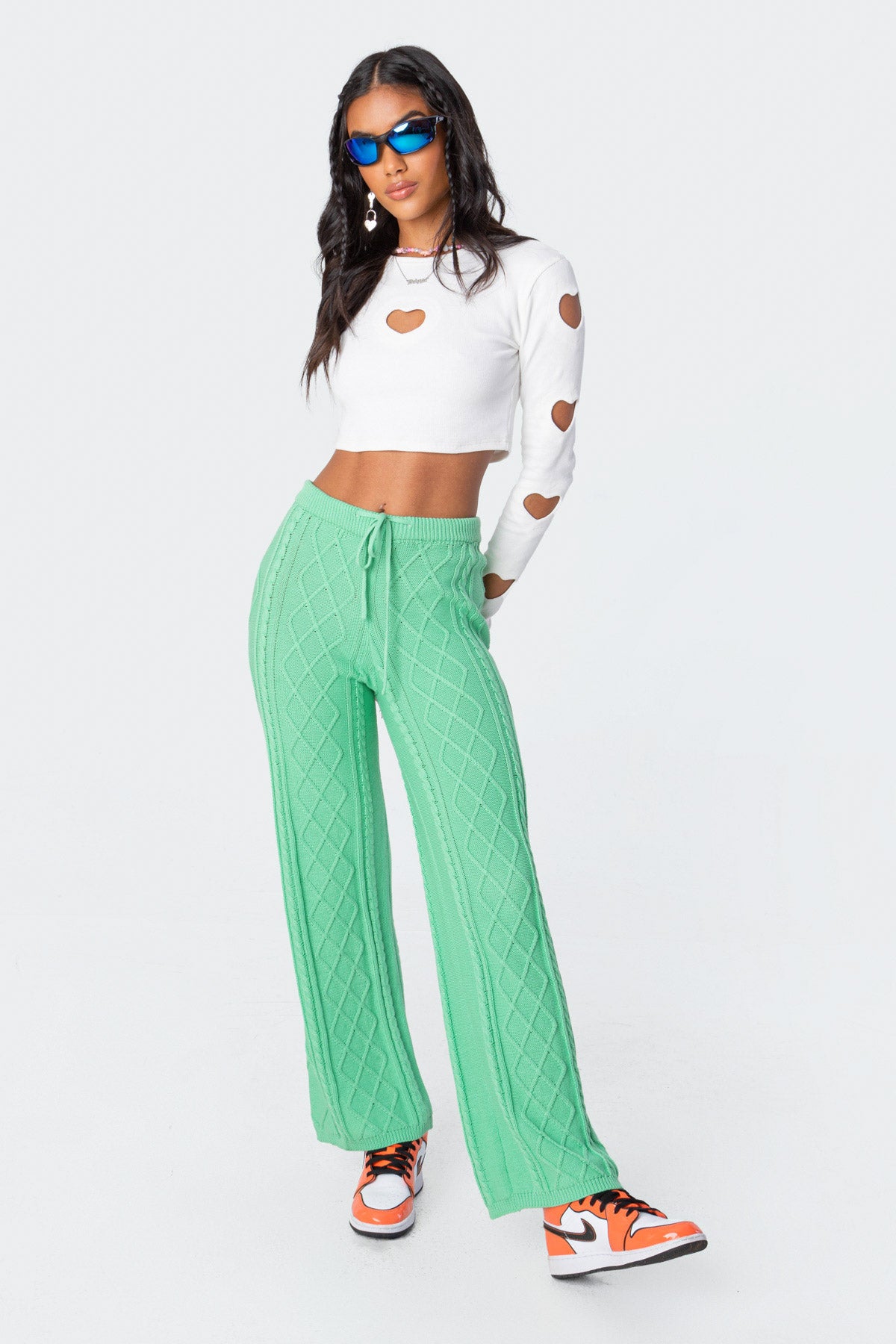 Kasey Cable Knit Pants - Image 4