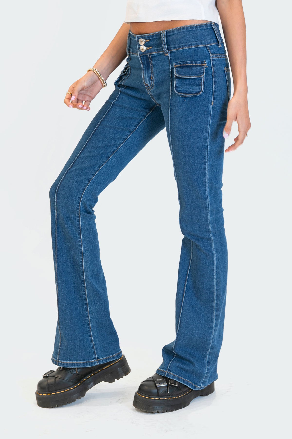 Harriot Low-Rise Jeans - Image 3