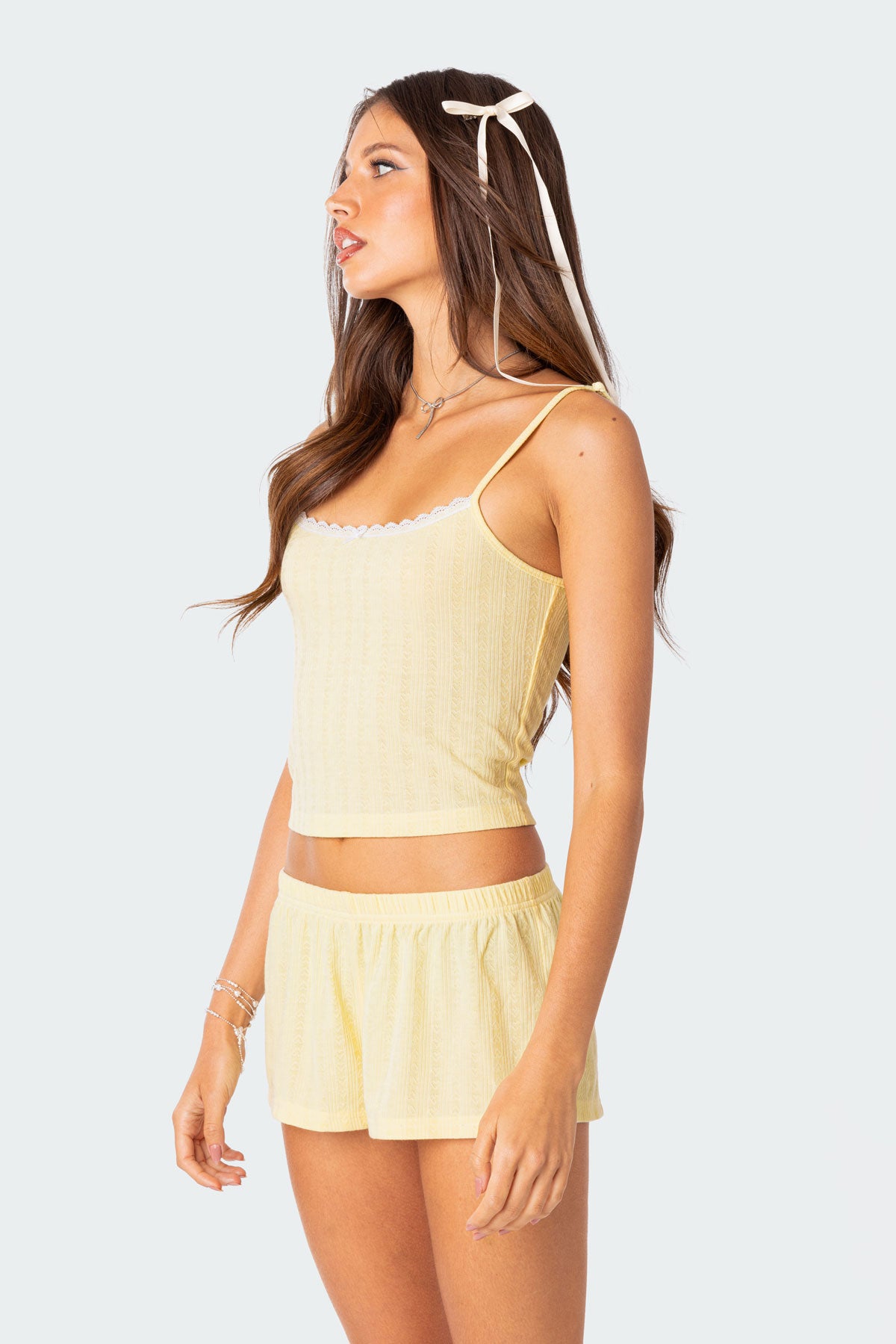 Irene Pointelle Tank Top - Image 3