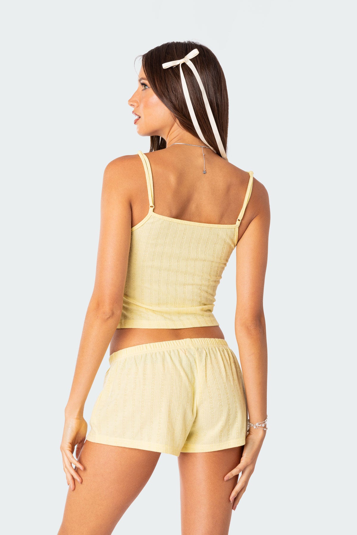 Irene Pointelle Tank Top - Image 5
