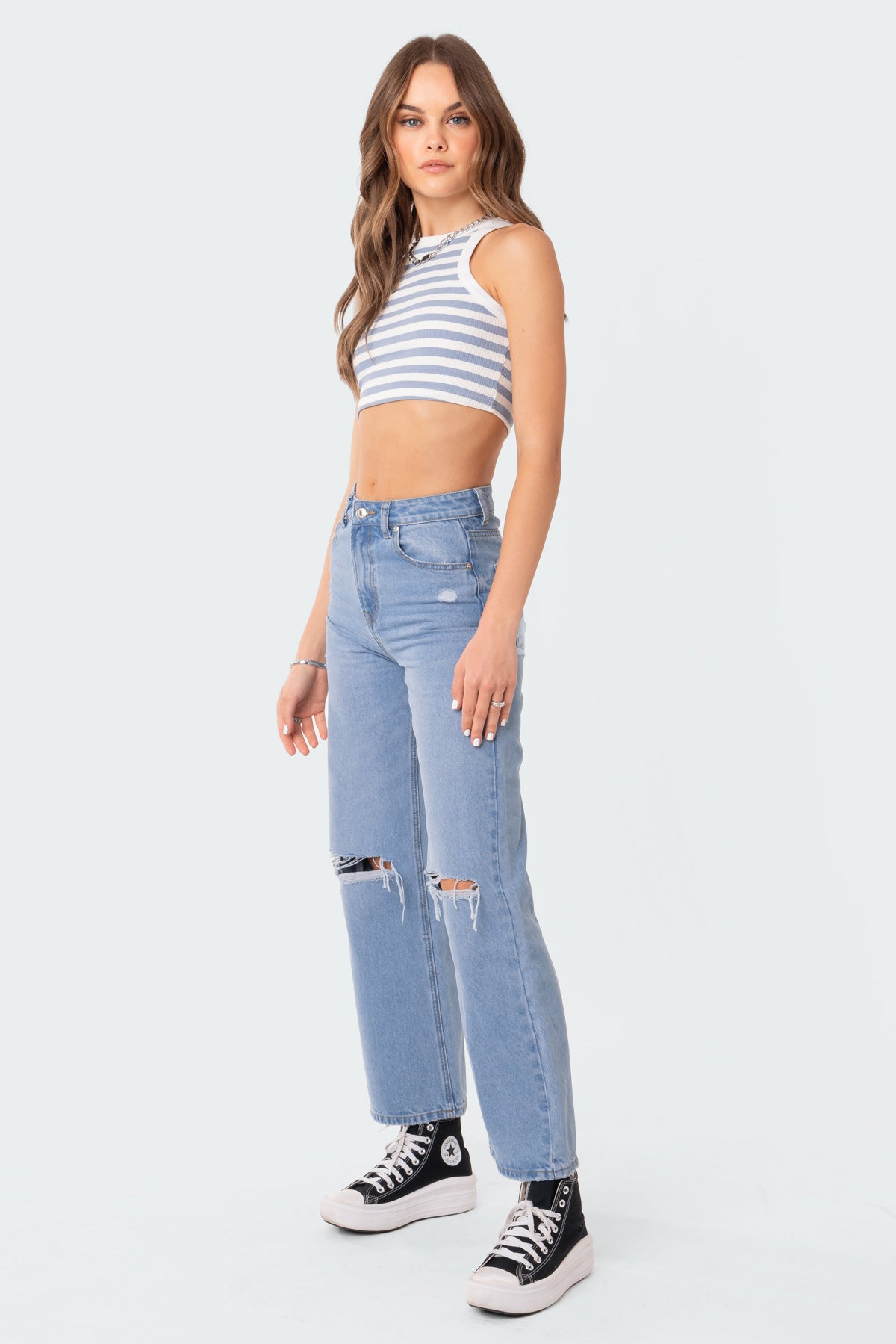 Lori High-Rise Wide Leg Jeans - Image 3