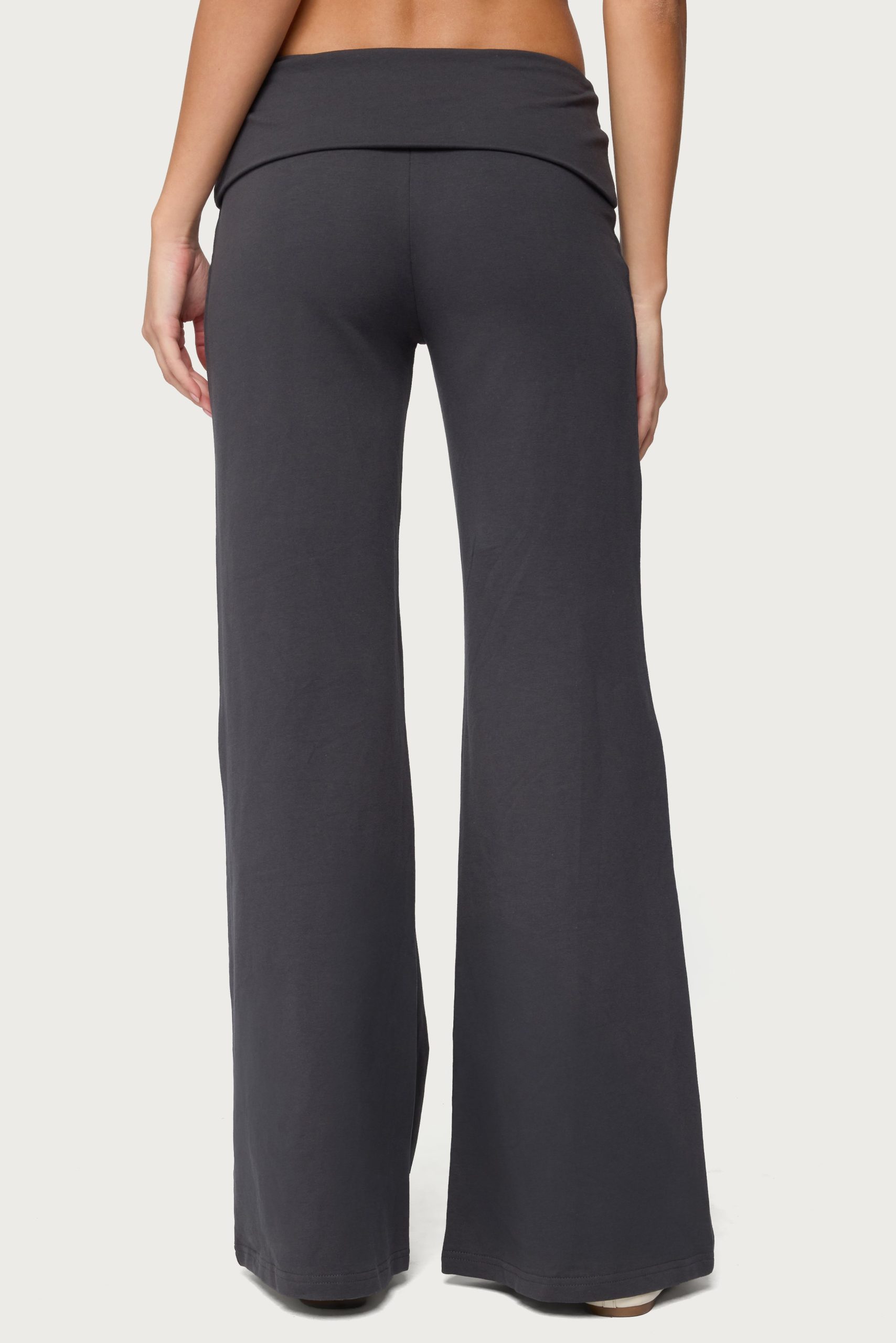 Wide Leg Foldover Pants - Image 5