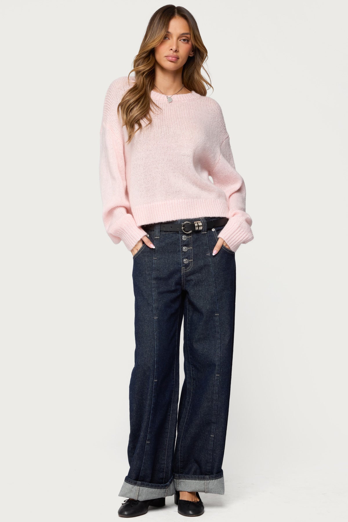 Kyrah Oversized Knit Sweater - Image 2