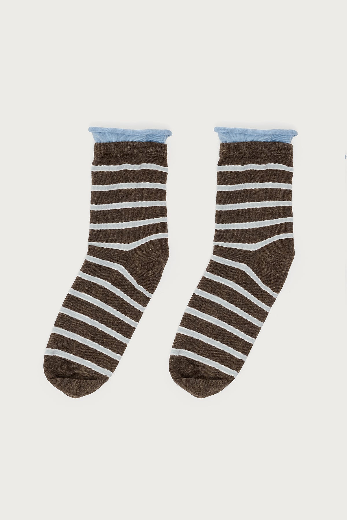 Striped Layered Socks - Image 4