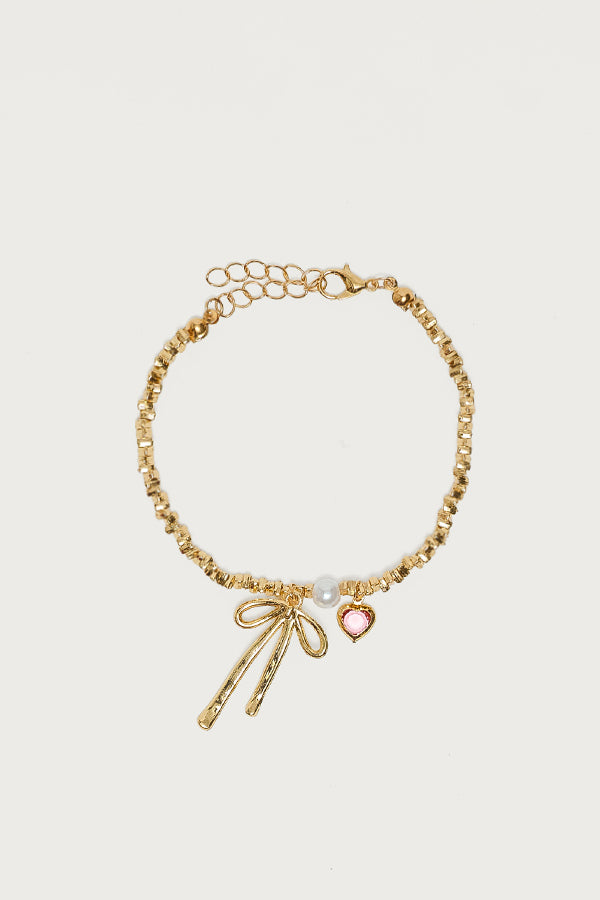 Bow Charm Bracelet - Image 2