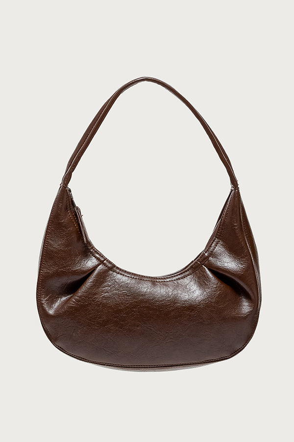 So Chic Faux Leather Shoulder Bag - Image 6