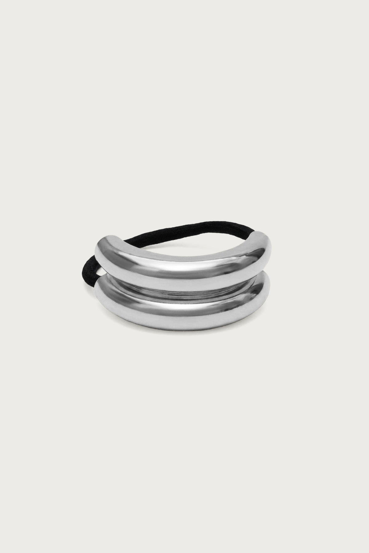 Sleek Double Cuff Hair Tie - Image 2