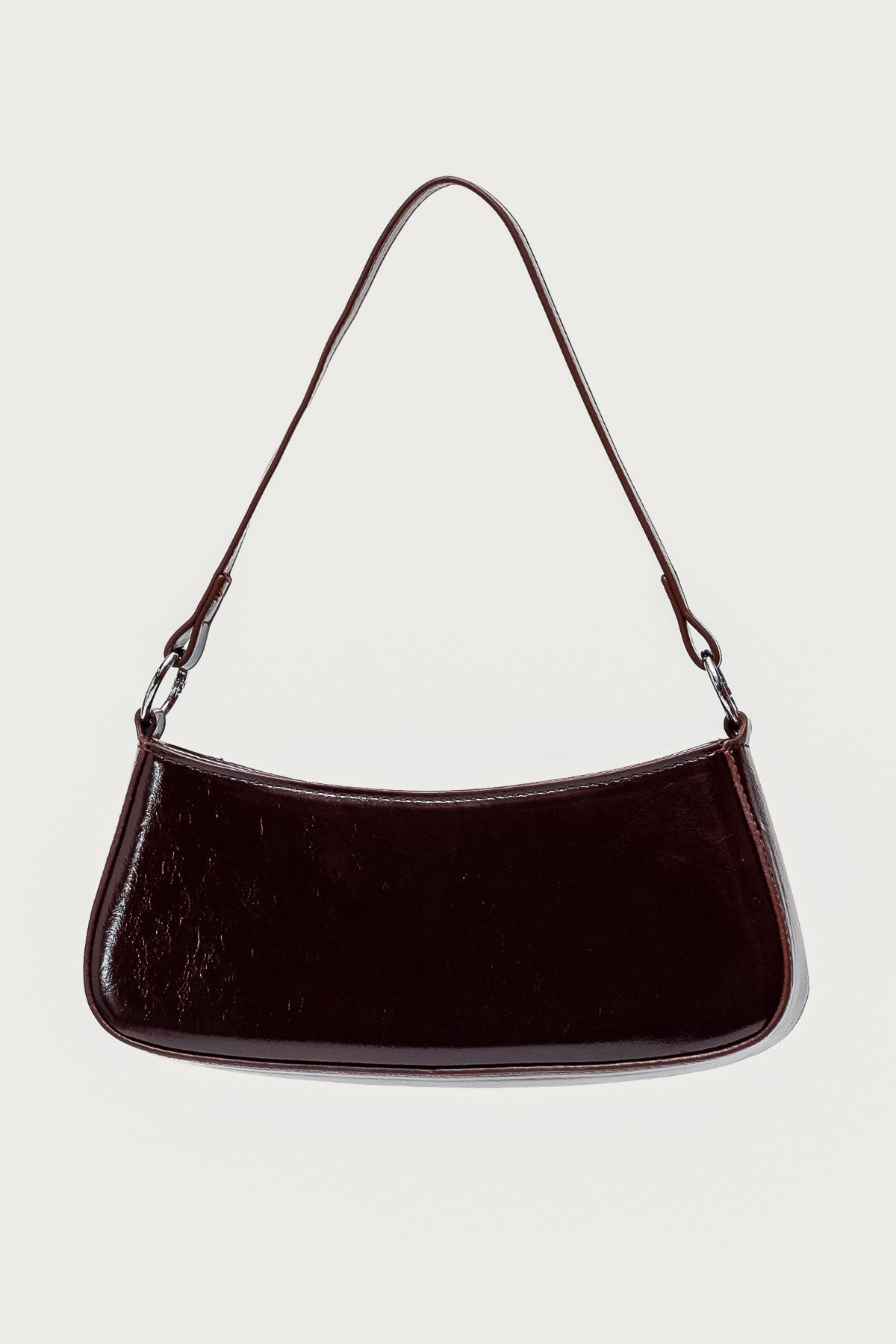 Buckle Up Faux Leather Bag - Image 5