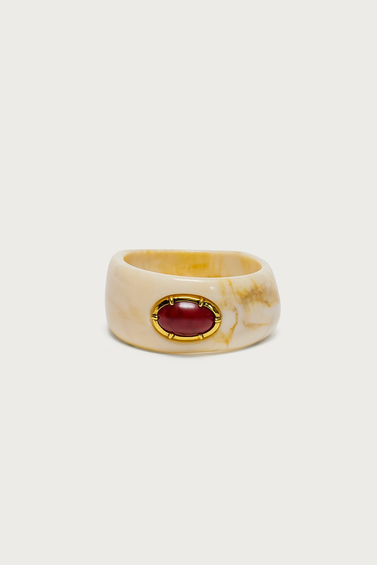Oval Stone Marble Bracelet - Image 2