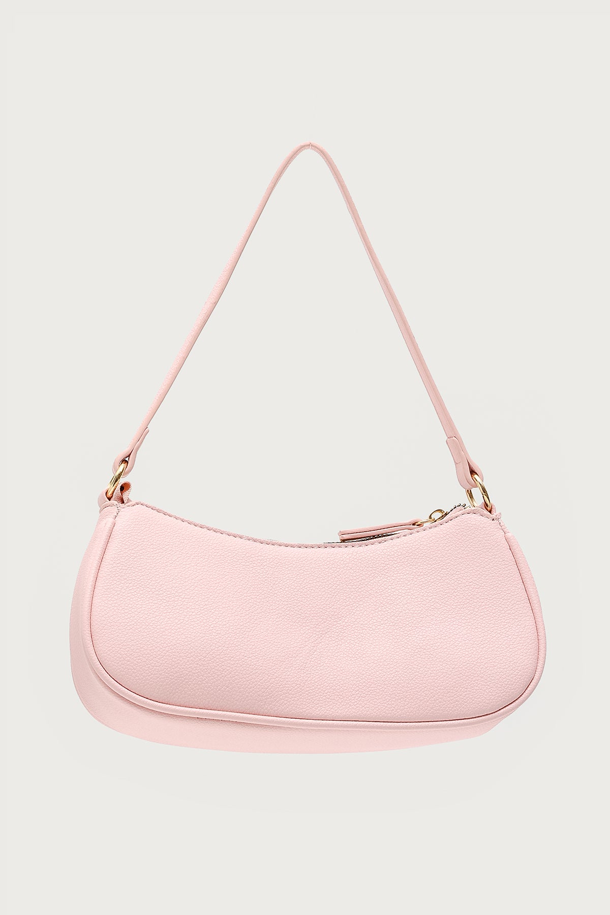 Zinnia Faux Leather Buckle Bag - Image 4