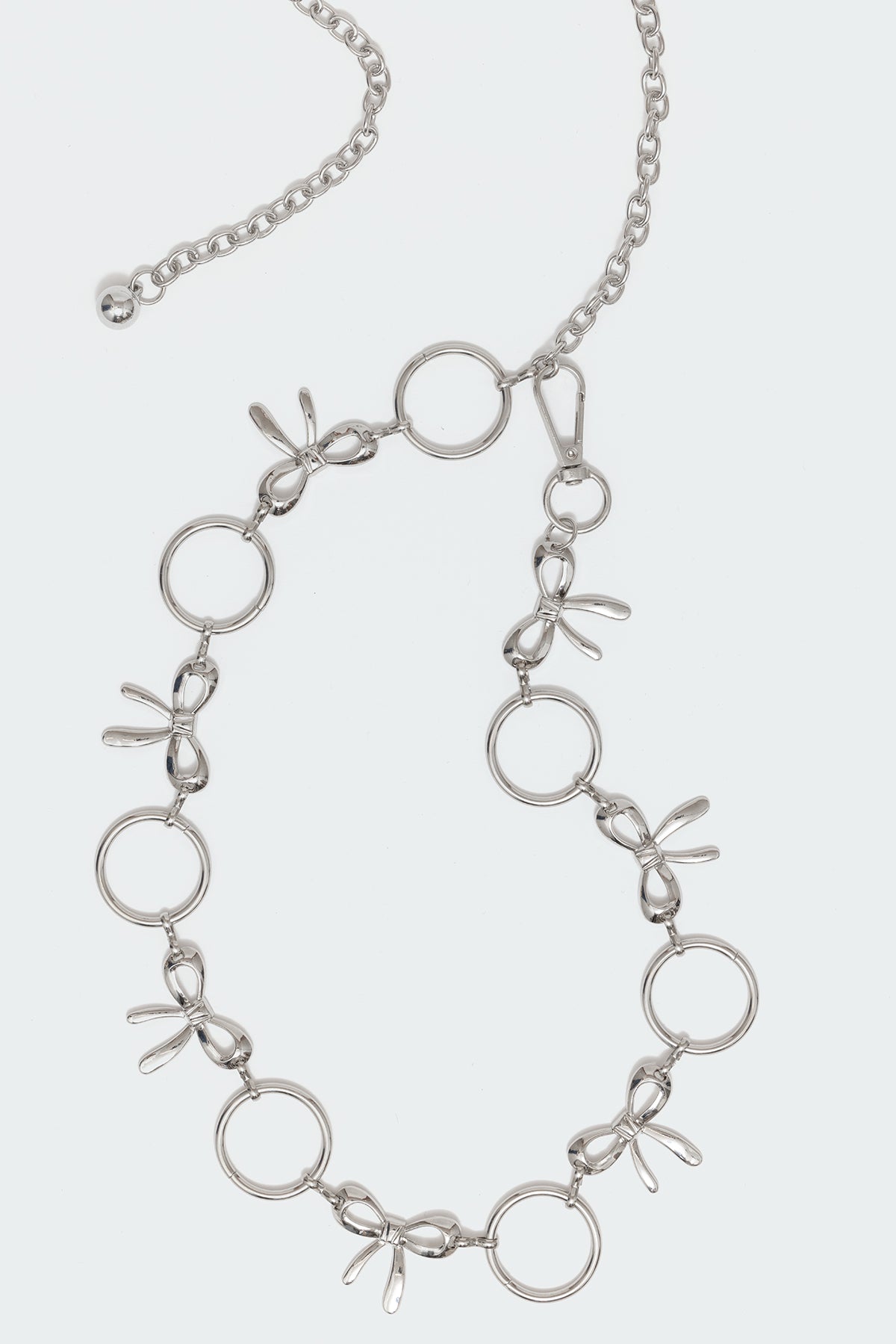 Circle & Bow Chain Belt - Image 2