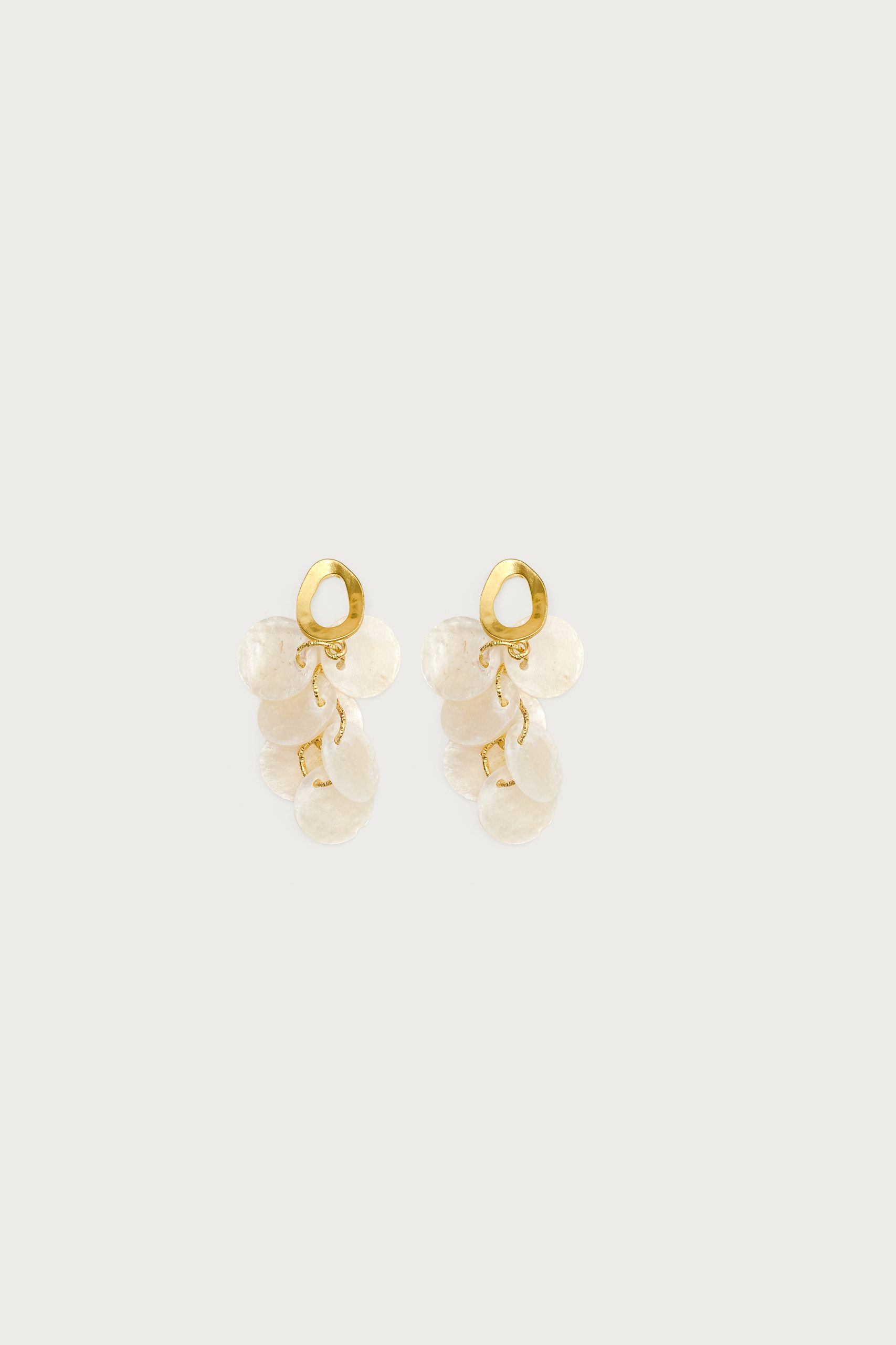 Iridescent Charm Dangling Earrings - Image 2