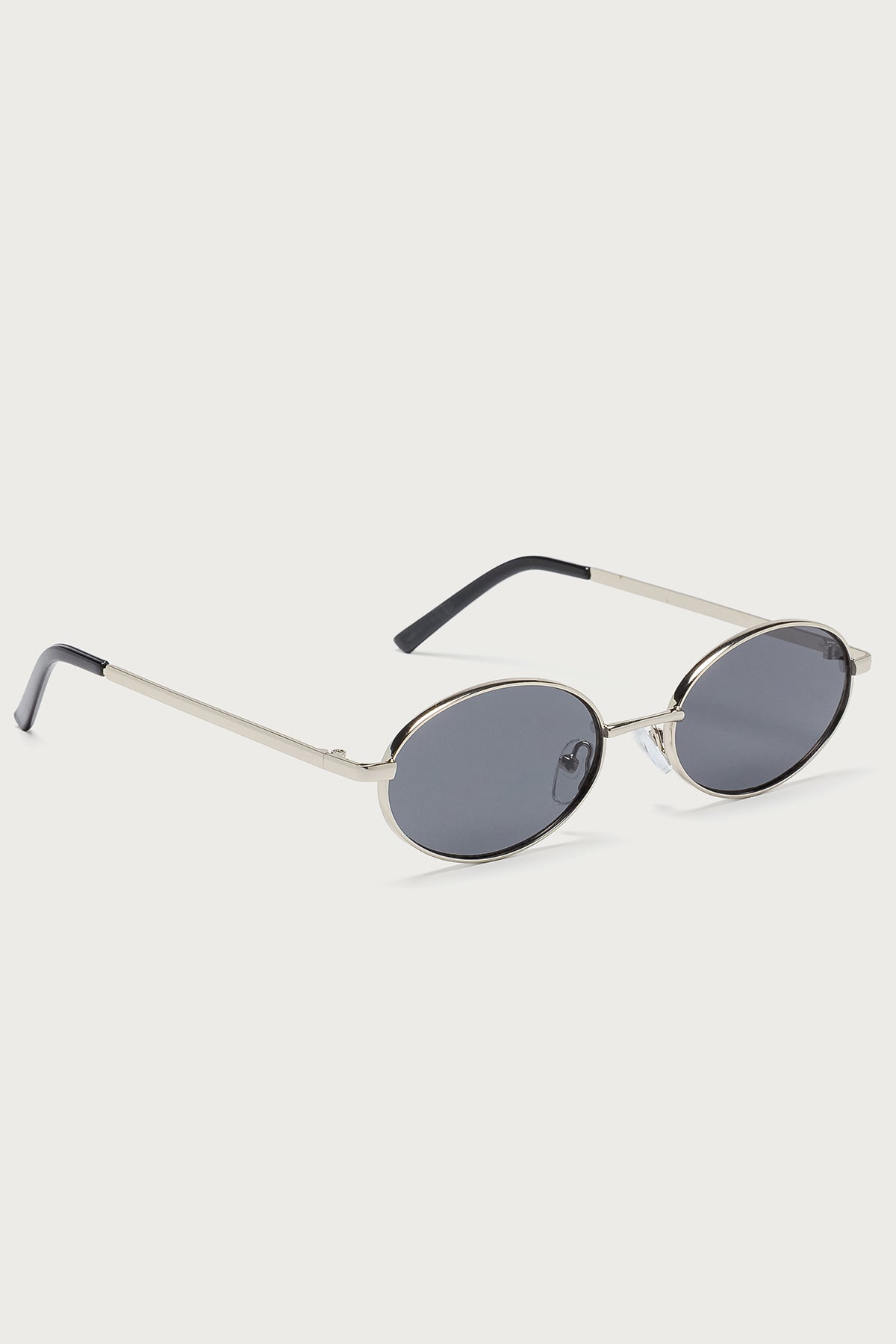 Naomie Oval Metal Sunglasses - Image 3