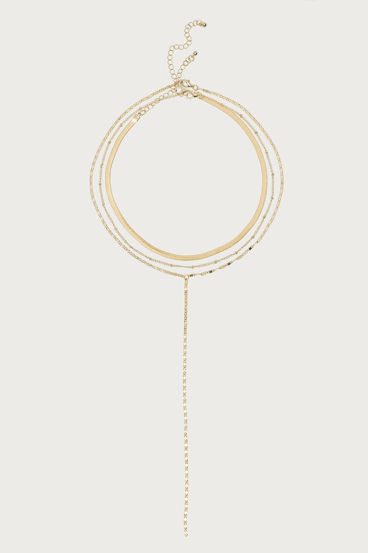 Golden Girl Layered Chain Necklace - Image 2