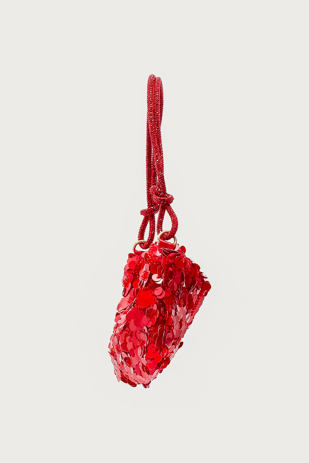Glam Sequin & Bead Flower Bag - Image 4