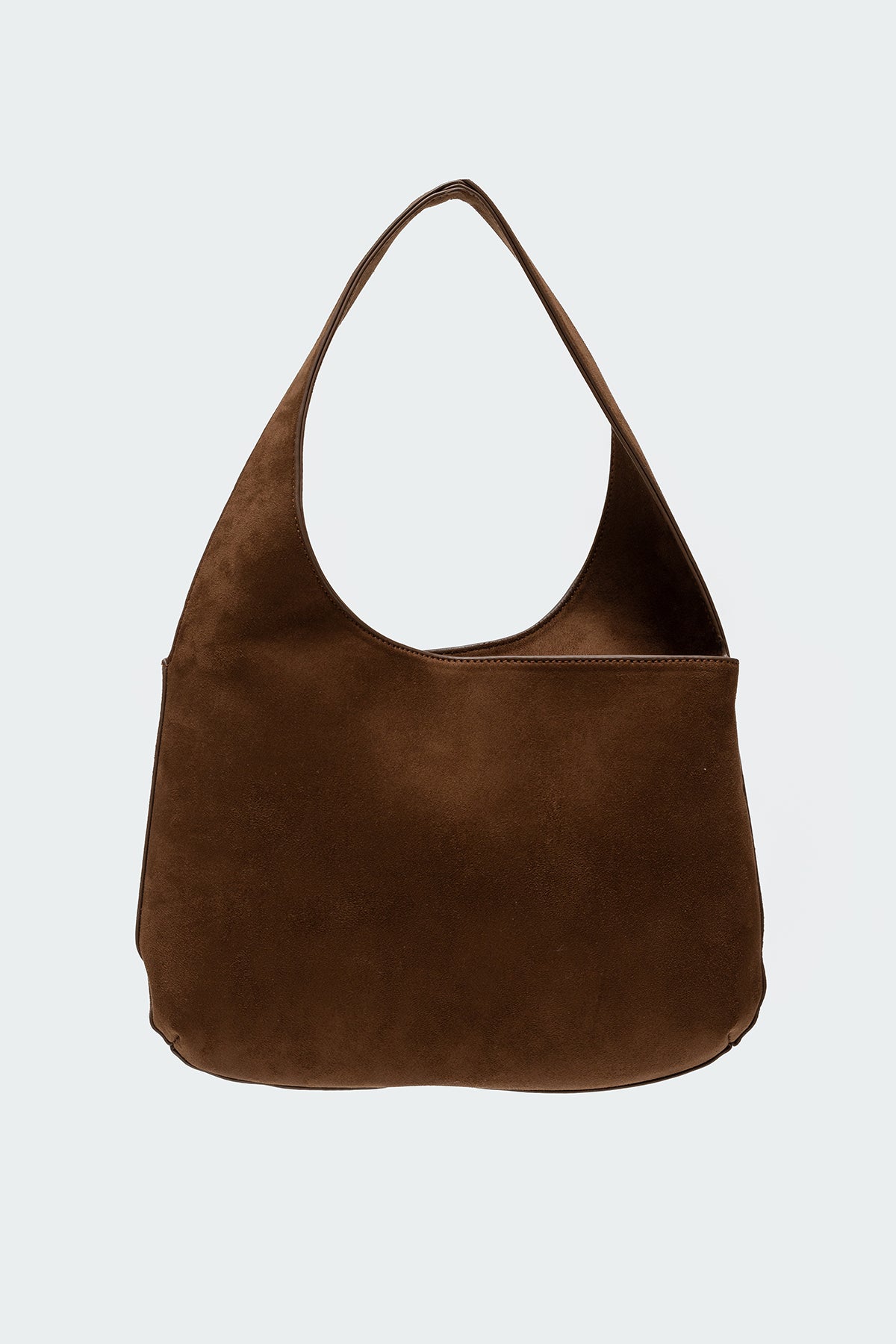Faux Suede Shoulder Bag - Image 2