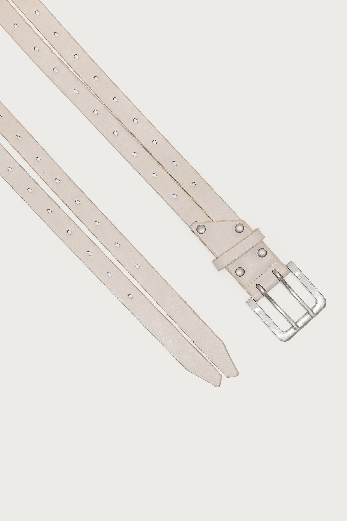 Double Look Faux Leather Belt - Image 3