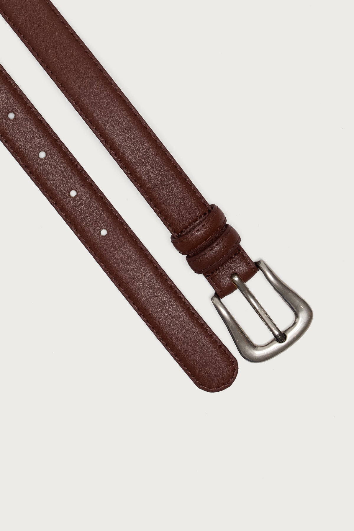 Back To Basics Faux Leather Belt - Image 2