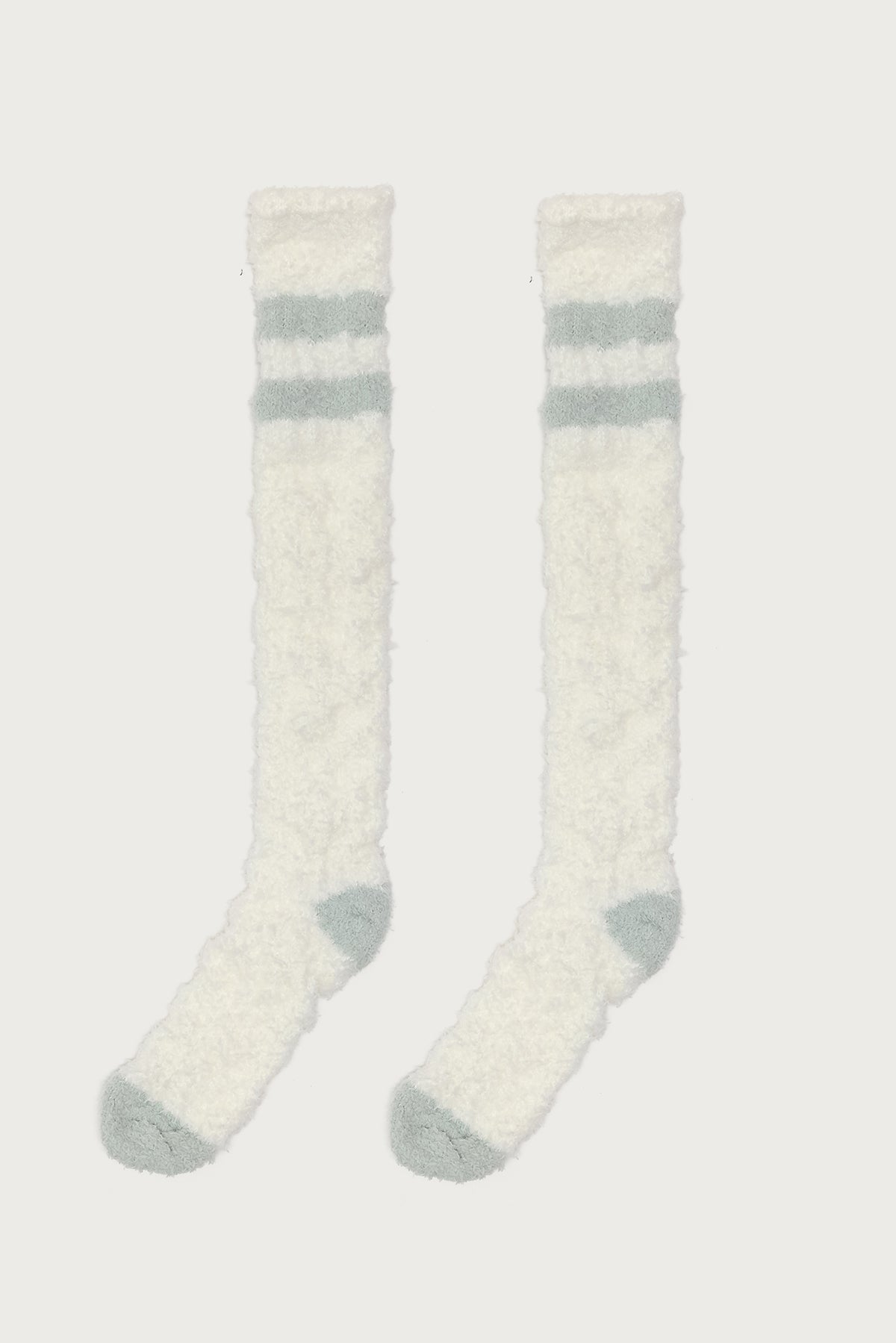 Stripey Fuzzy Scrunch Socks - Image 4