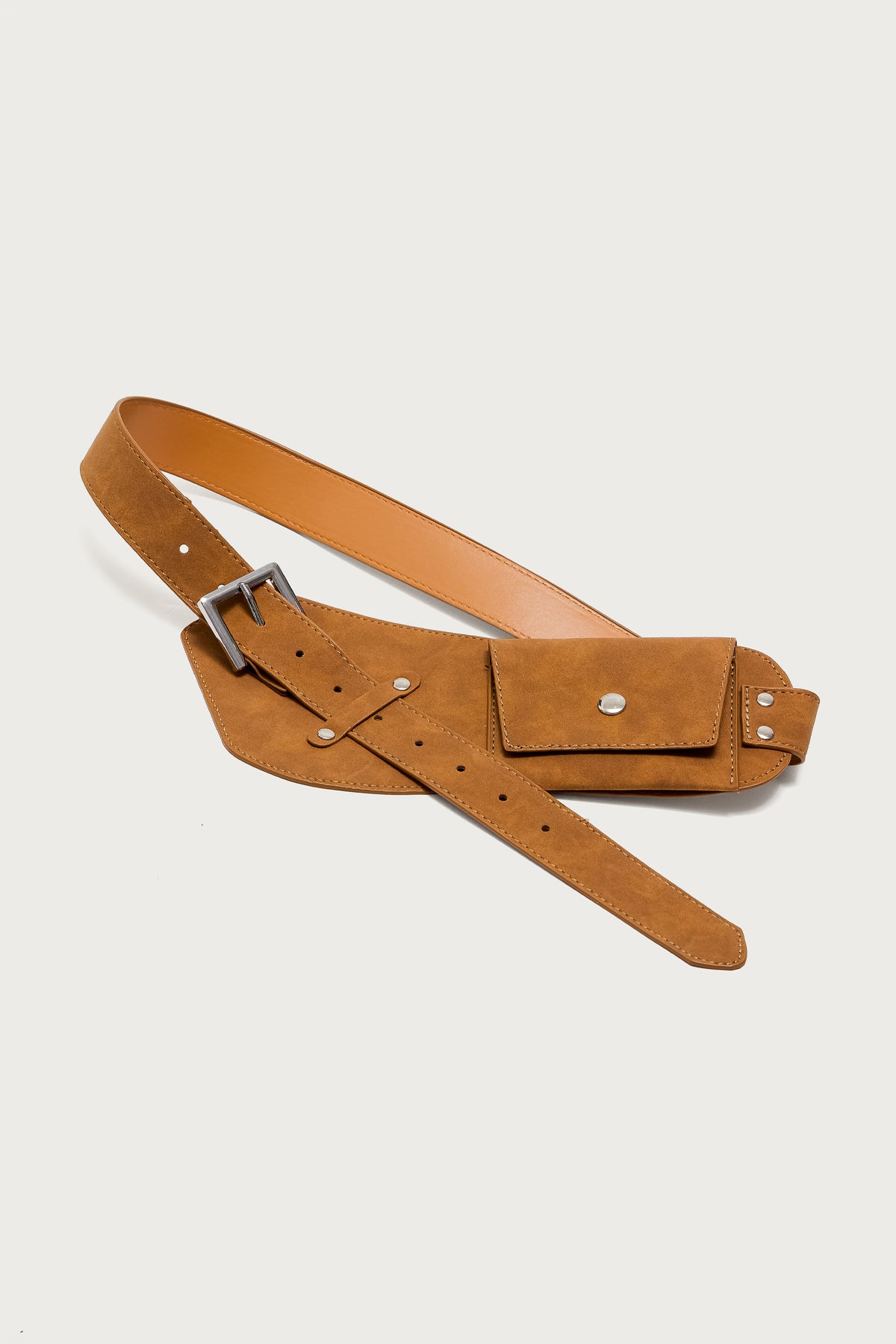 Faux Suede Utility Belt - Image 2