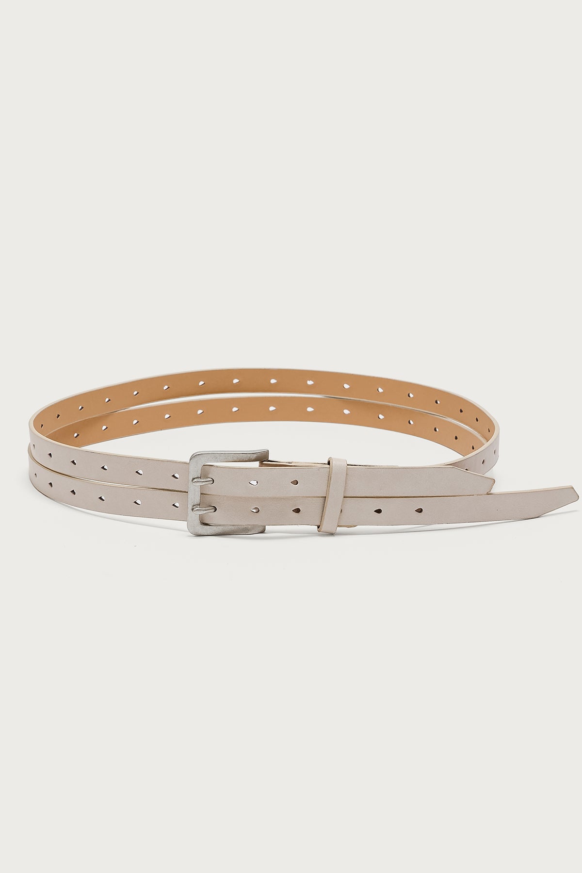 Double Look Faux Leather Belt - Image 2