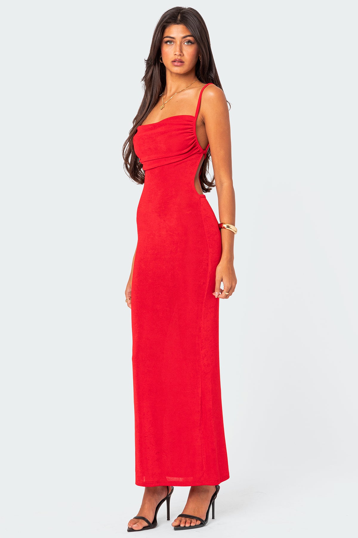 Clea Open Back Maxi Dress - Image 3