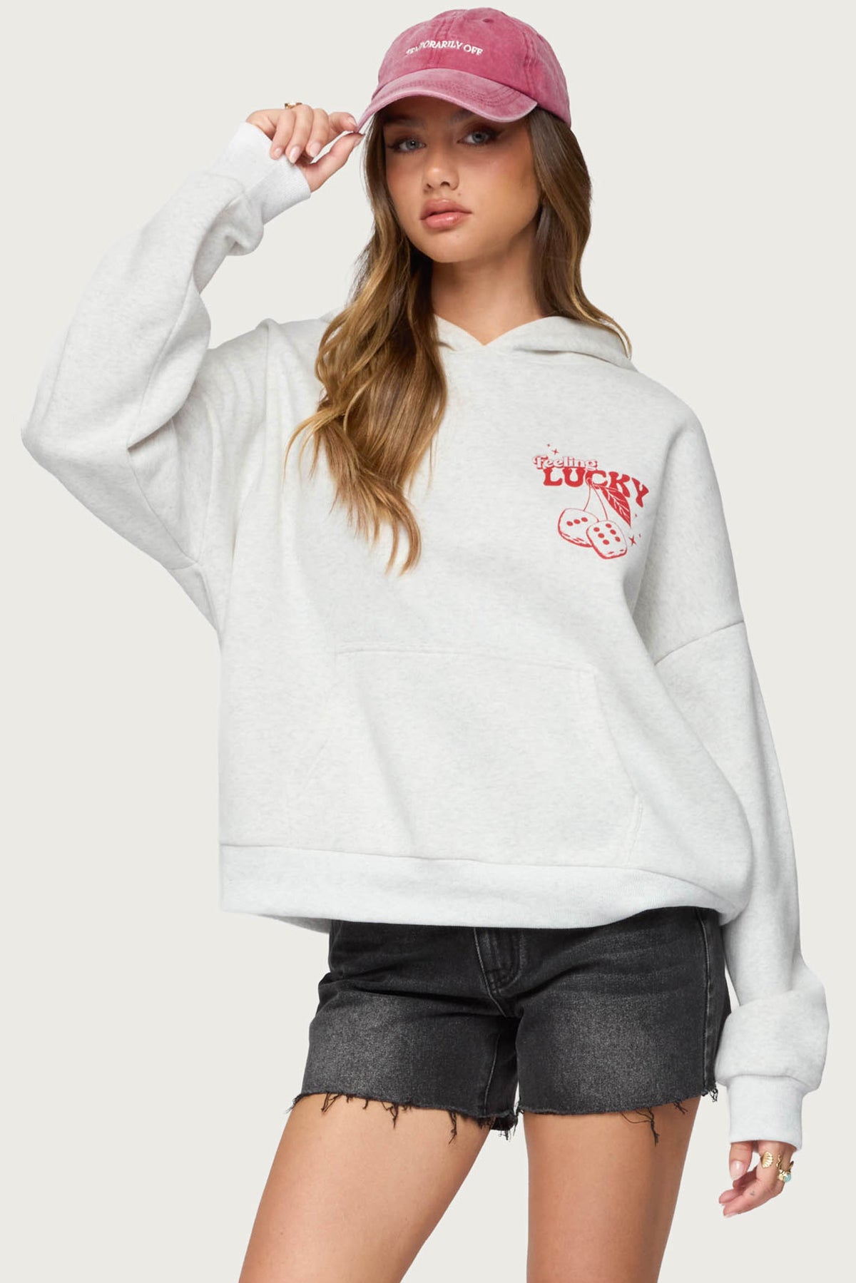 Feeling Lucky Oversized Hoodie - Image 2