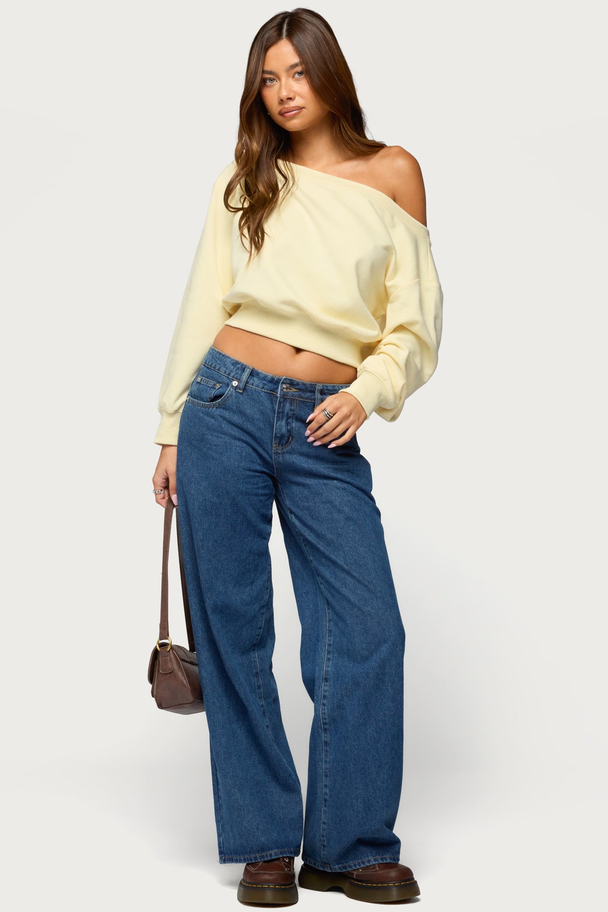 Christy Off Shoulder Sweatshirt - Image 2
