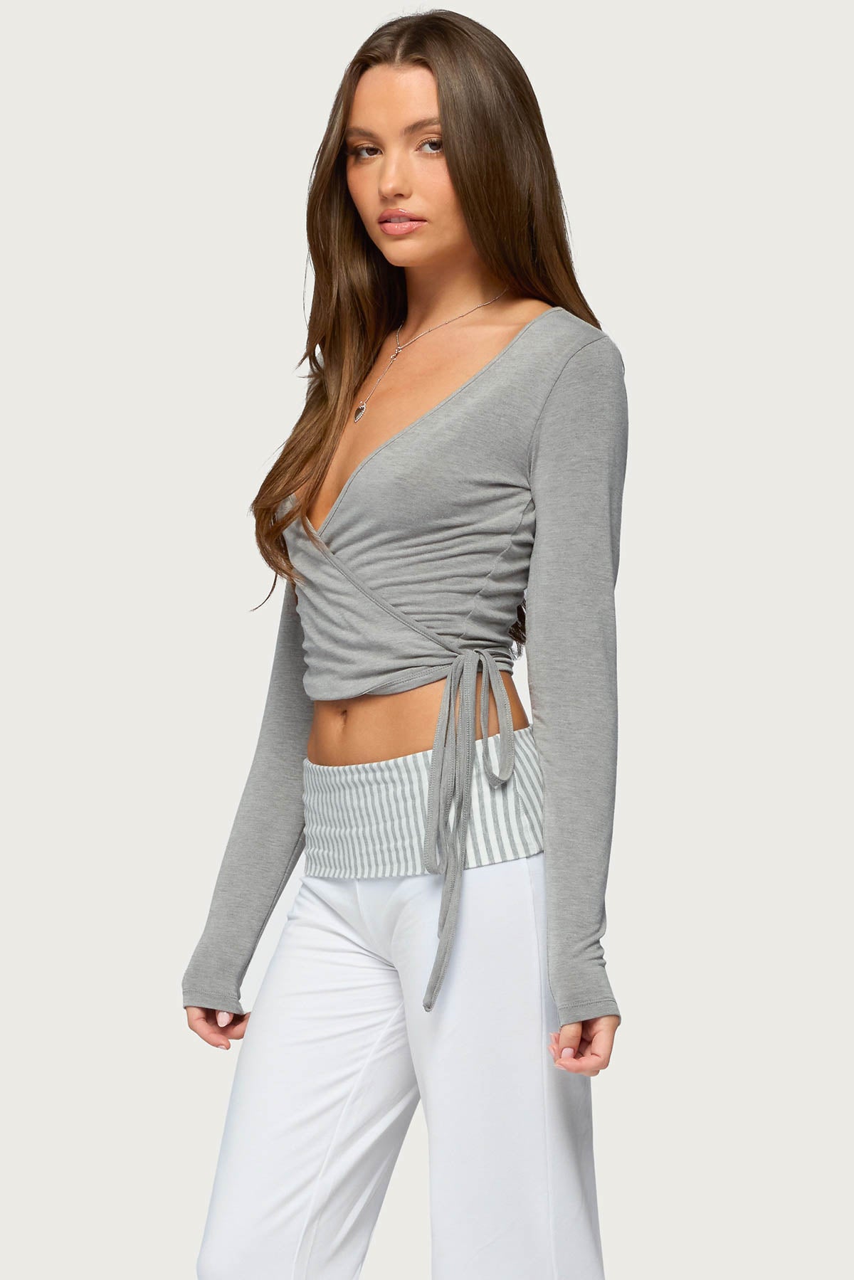 Malenna Wrap Top - Image 3