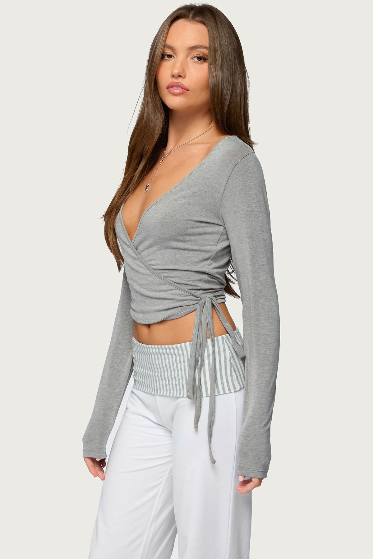 Malenna Wrap Top - Image 5