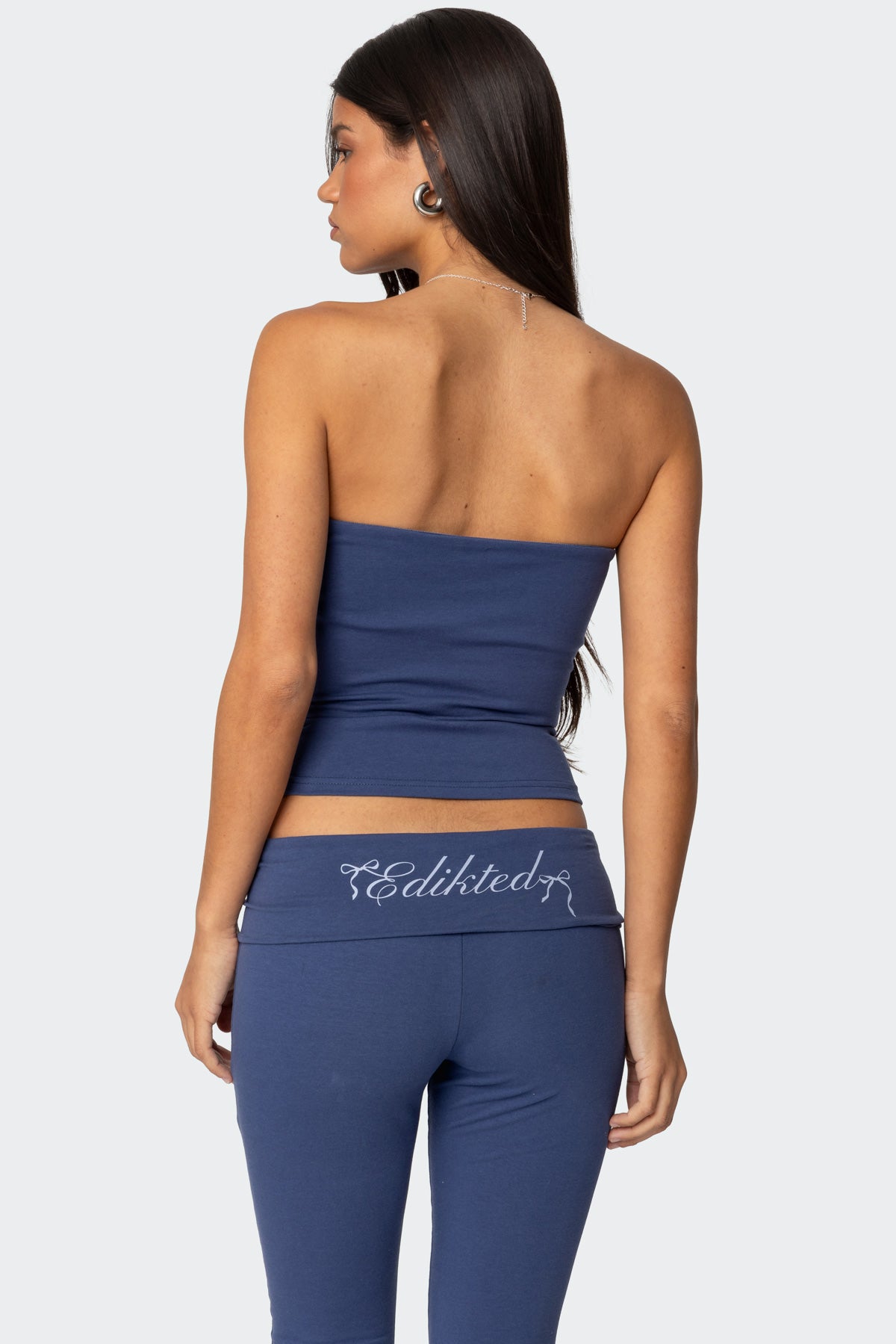 Aiyana Bow Built In Bra Tube Top - Image 5