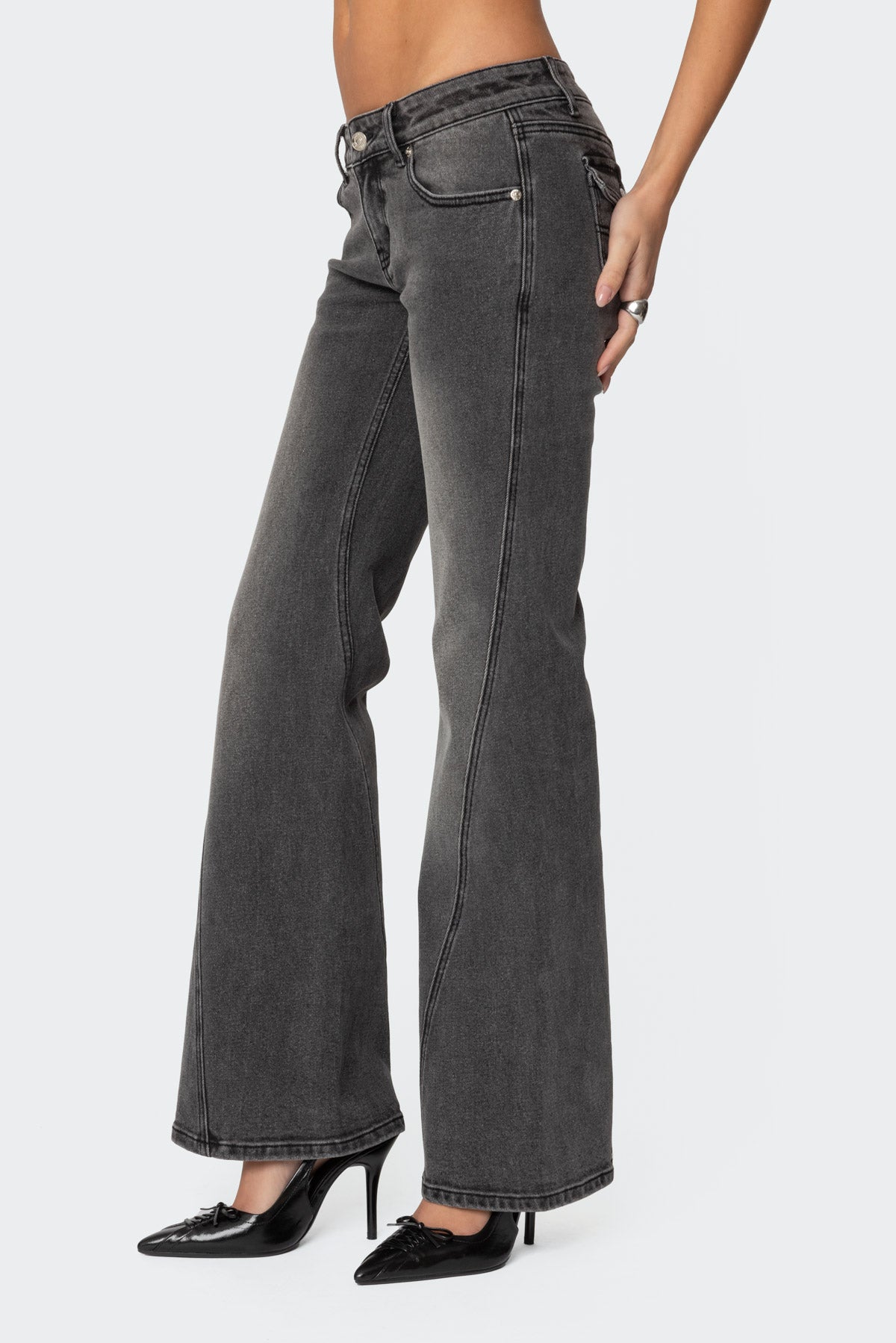 Colton Low Rise Bootcut Jeans - Image 4