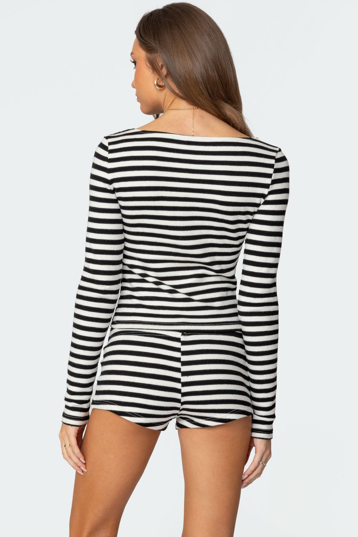 Hali Striped Knit Top - Image 5