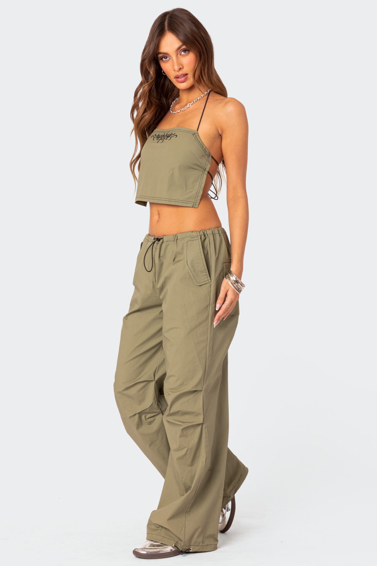 Fey Bungee Strap Open Back Top - Image 2