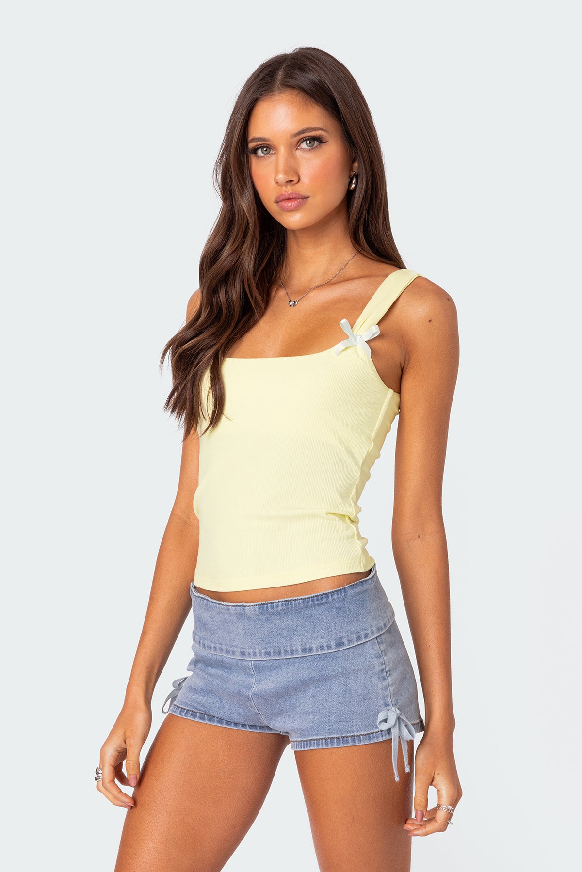 Lola Ribbed Tank Top - Image 5