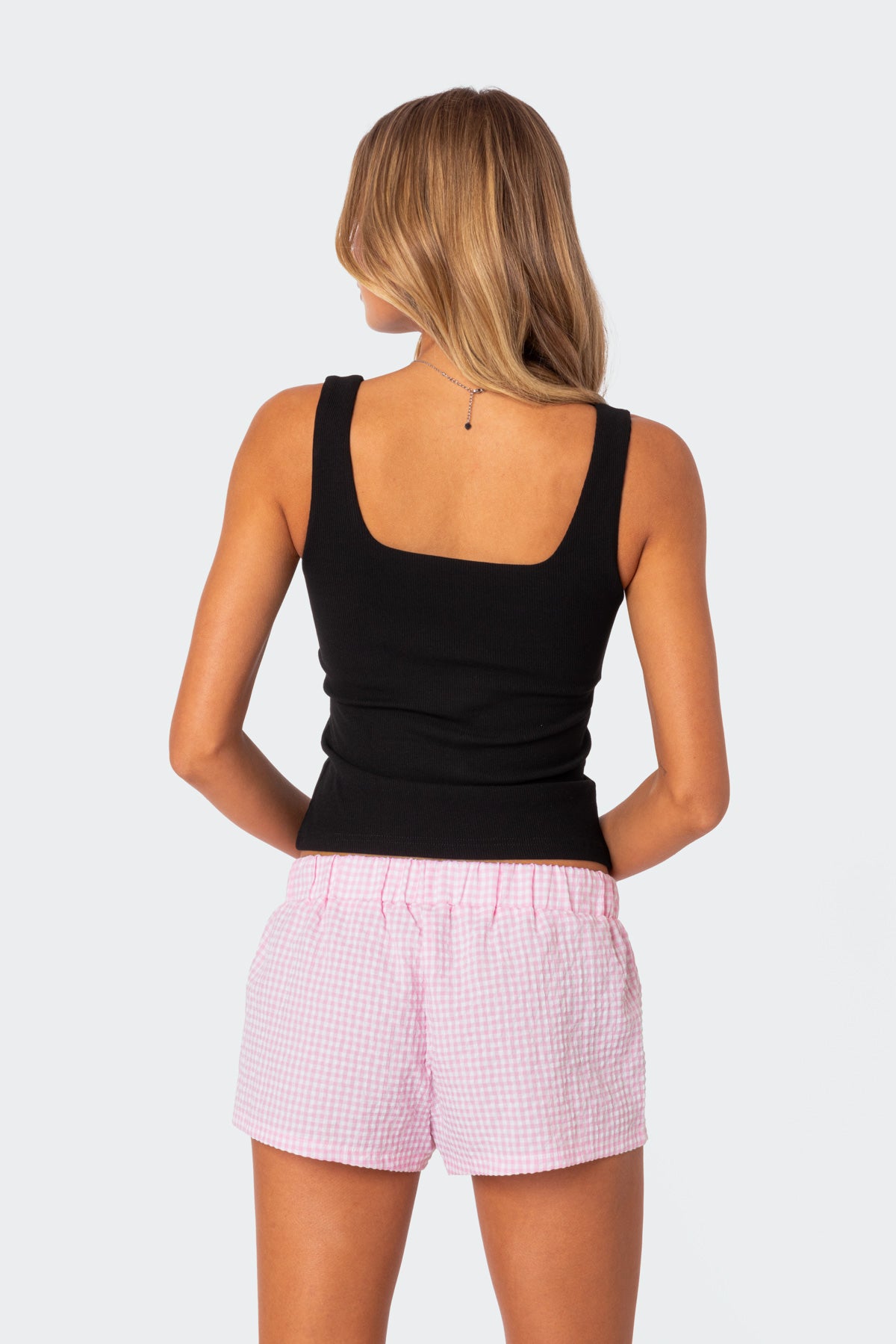 Lola Ribbed Tank Top - Image 4