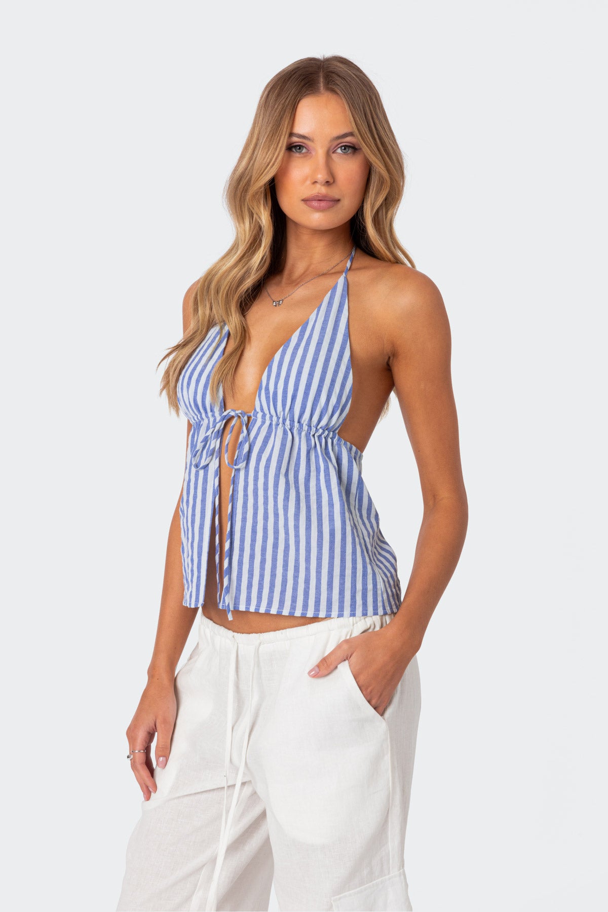 Madelyn Tie Front Top - Image 3
