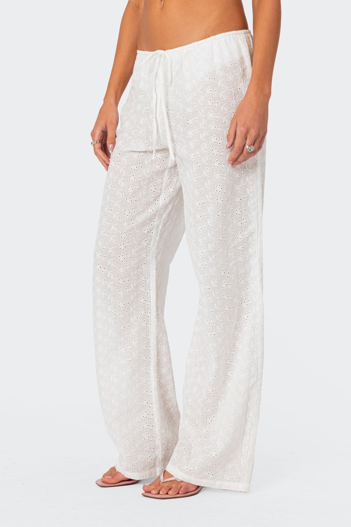 Miracle Cotton Lace Pants - Image 3