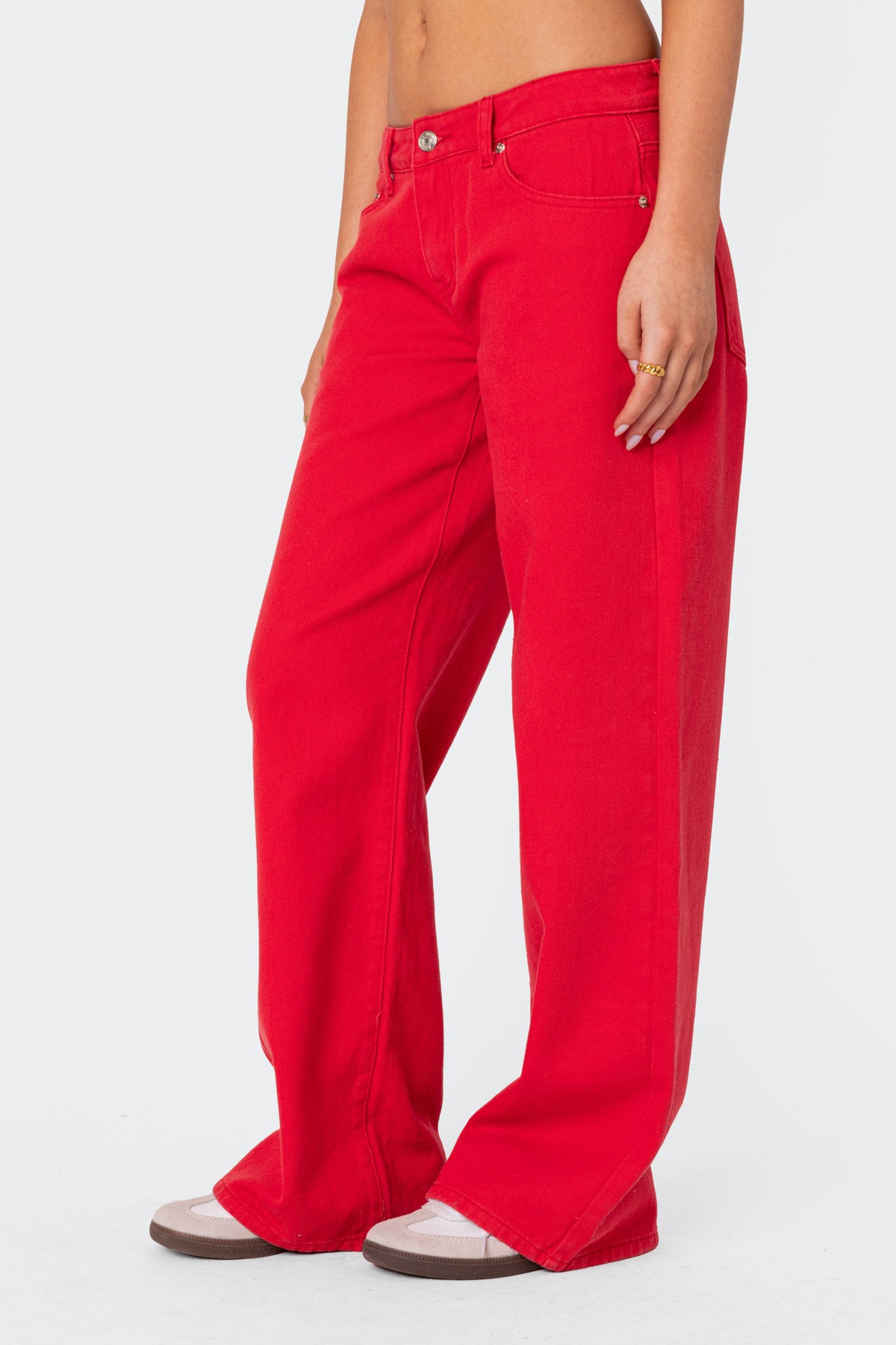 Roman Low Rise Baggy Jeans - Image 4