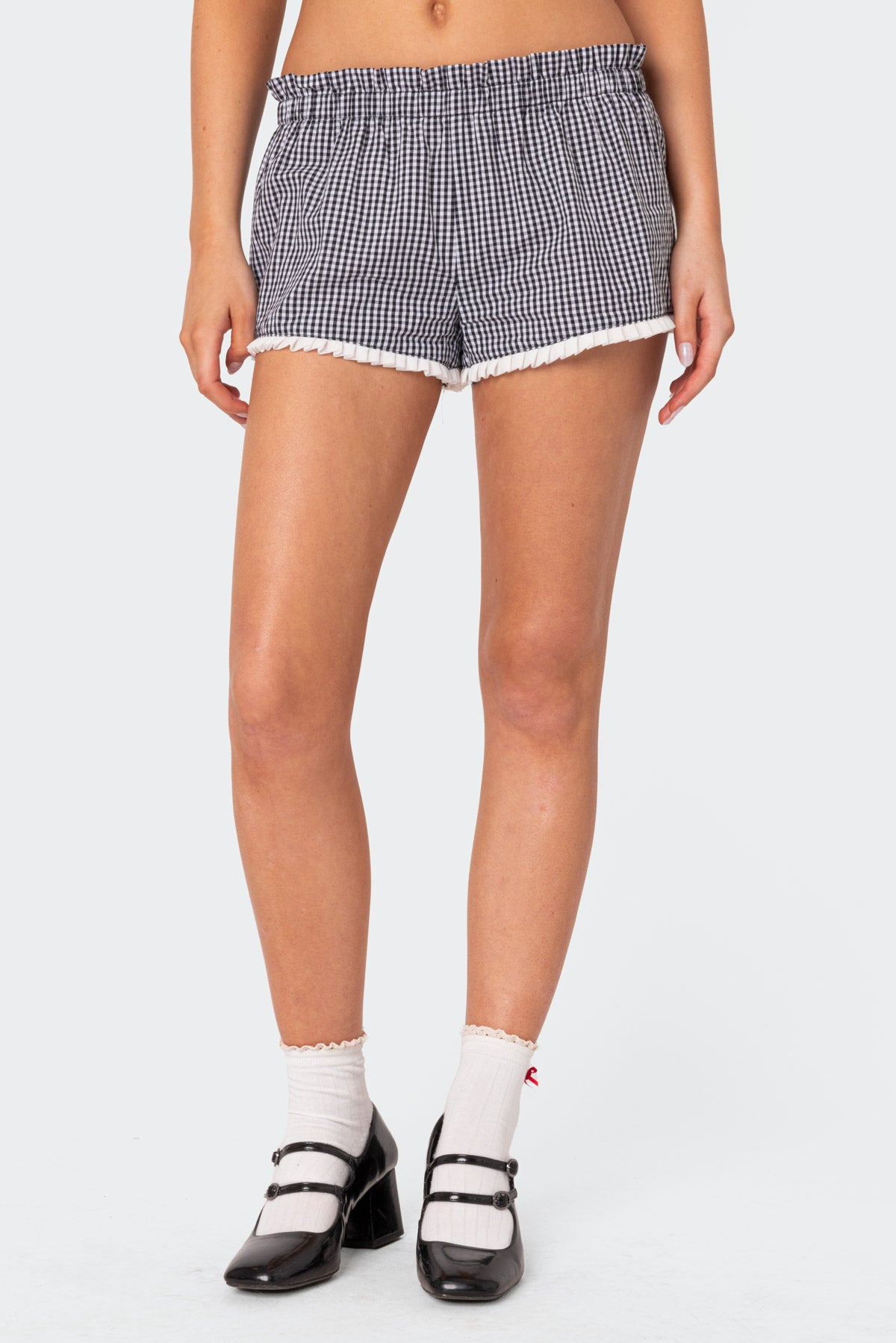 Kyra Gingham Shorts - Image 2