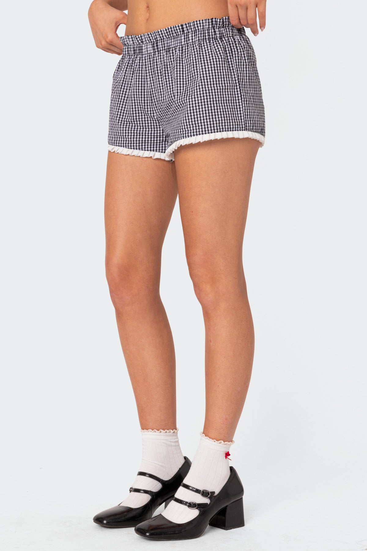 Kyra Gingham Shorts - Image 3