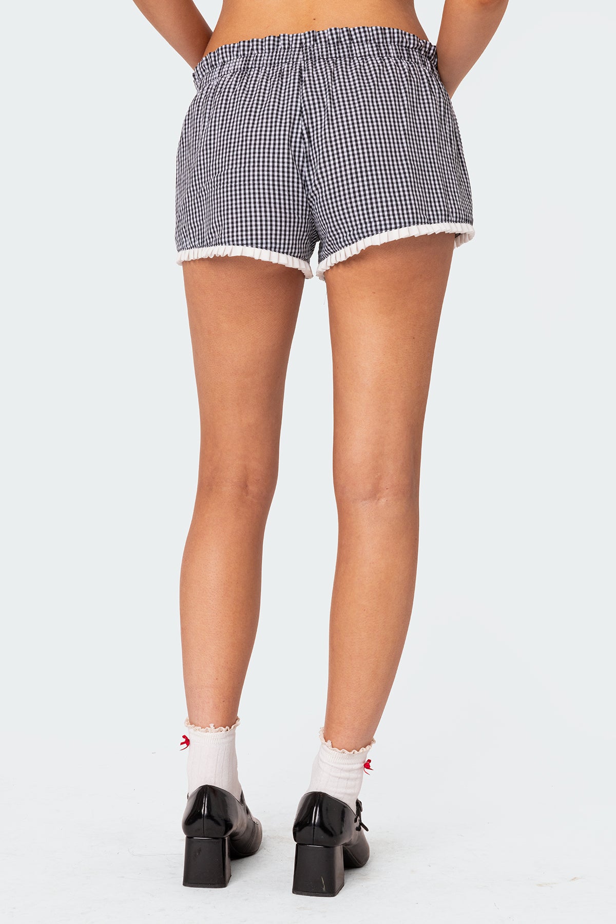 Kyra Gingham Shorts - Image 4