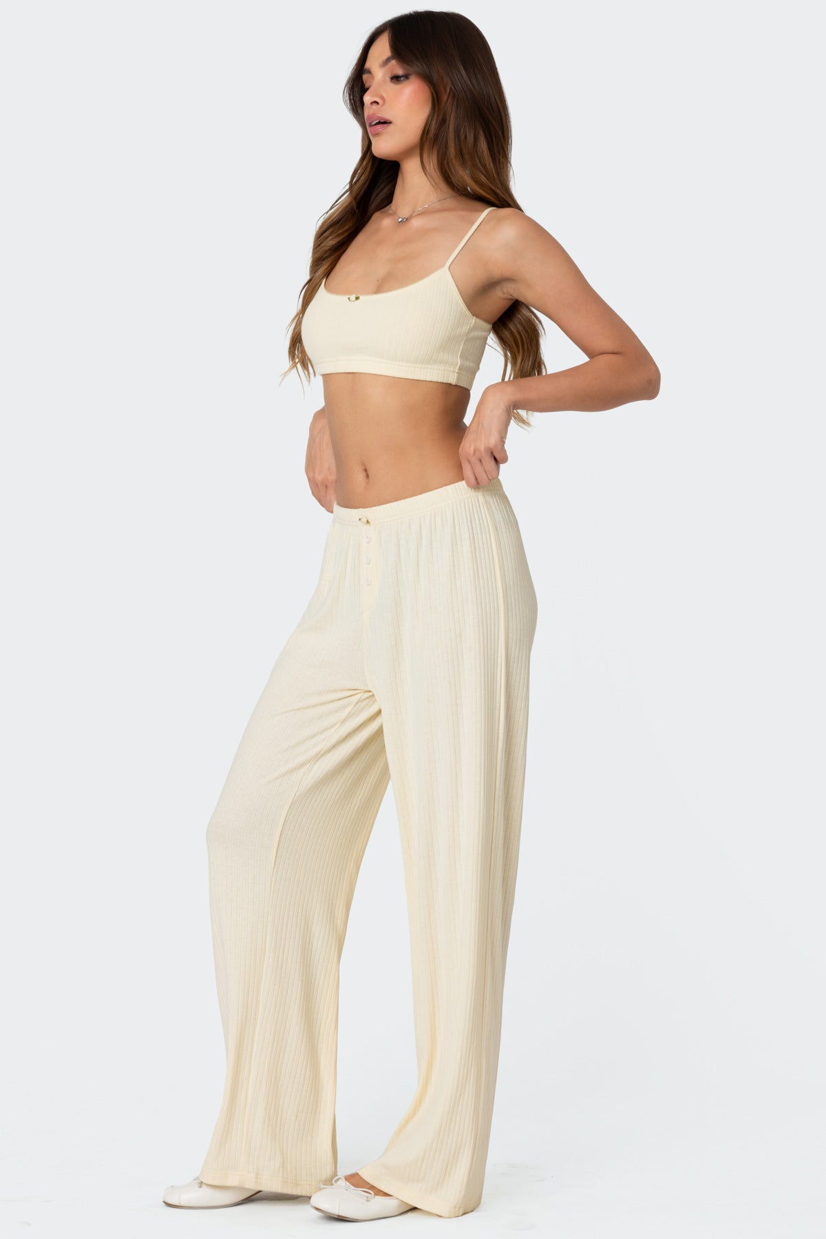 Lilou Pointelle Pants - Image 2