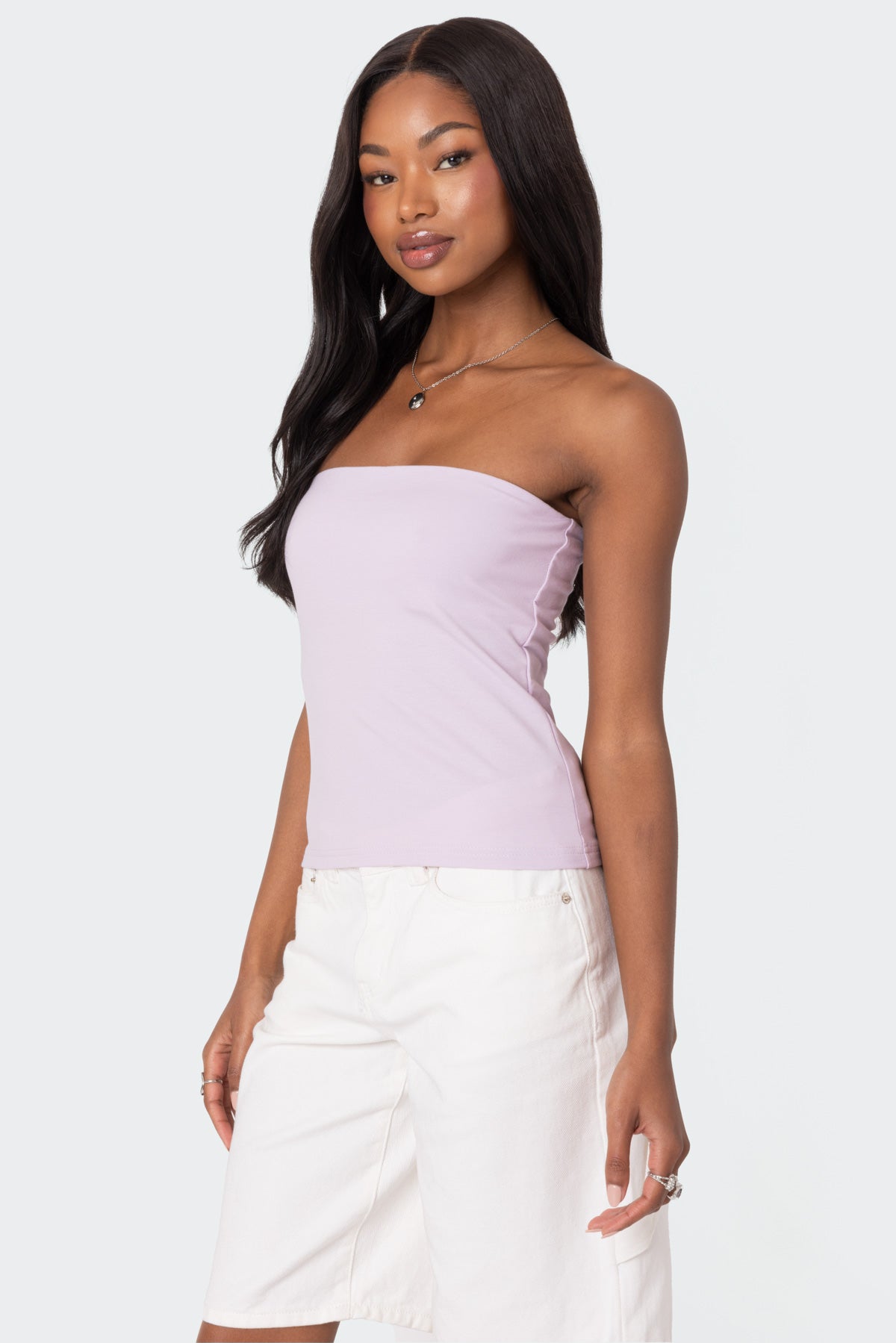 Built In Bra Tube Top - Image 3