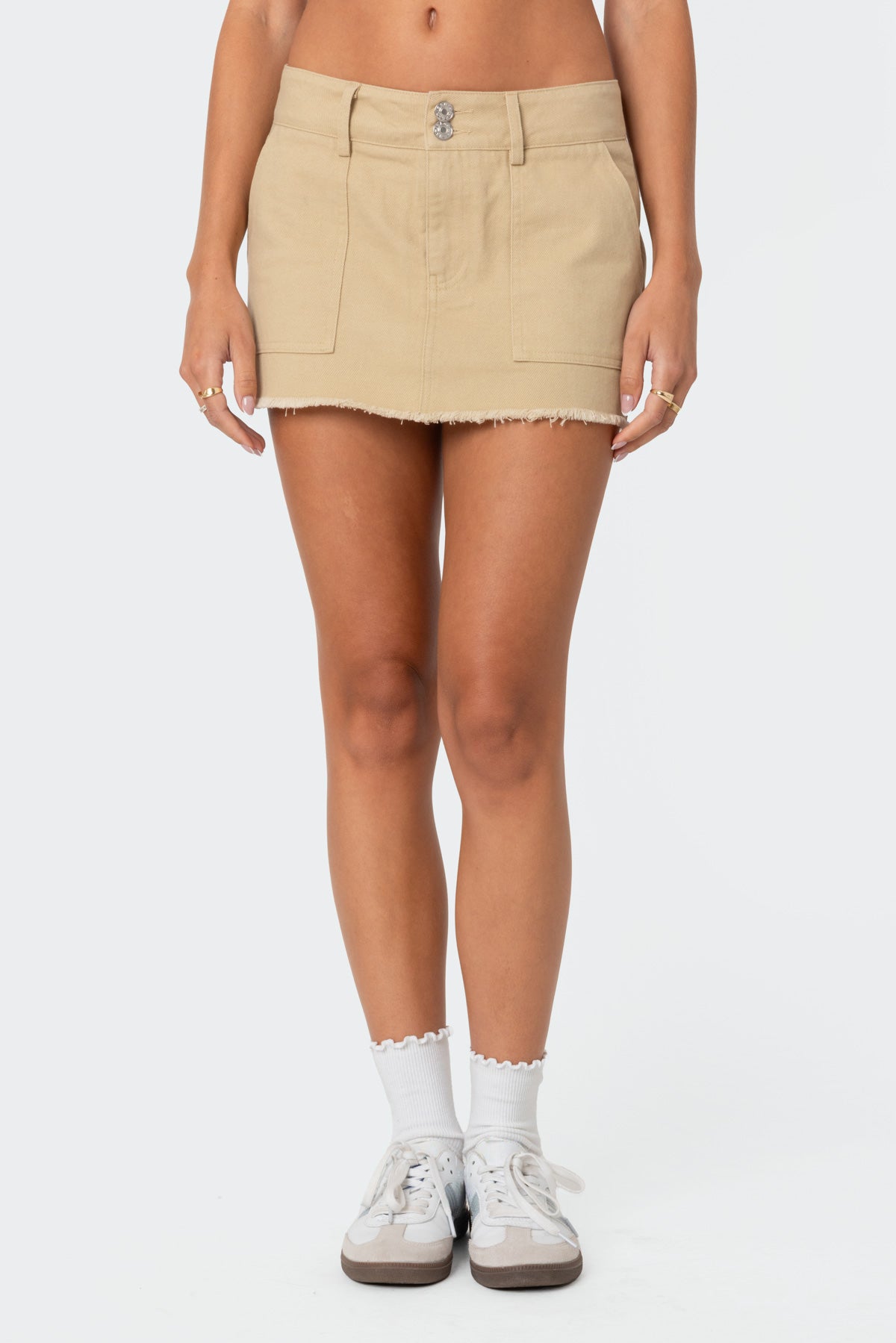 Ring Back Mini Skirt - Image 2