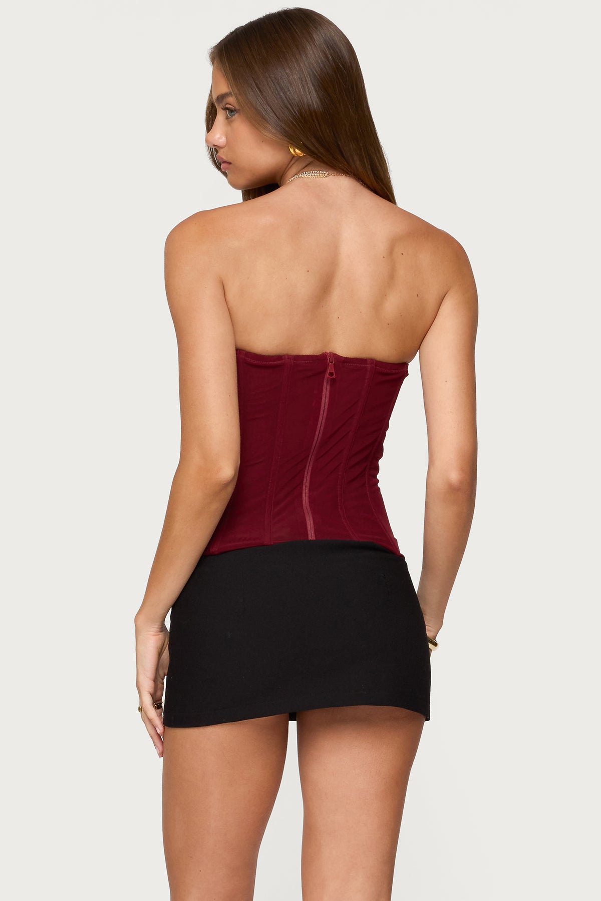Guinivere Smocked Strapless Corset - Image 5