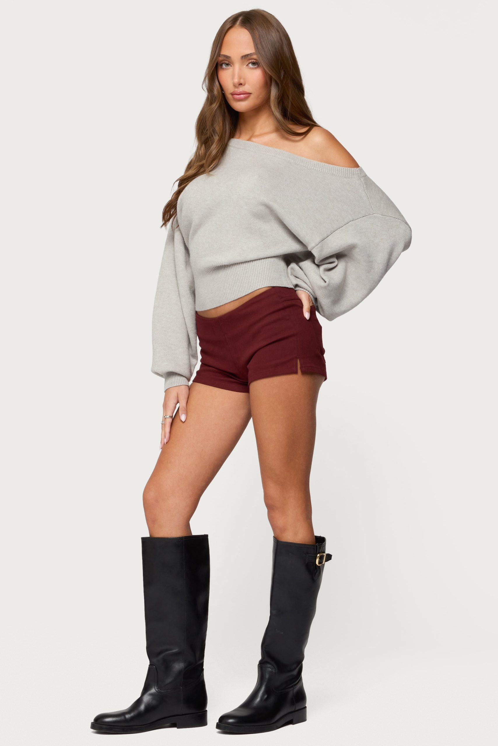 Dinah Denim Micro Shorts - Image 3