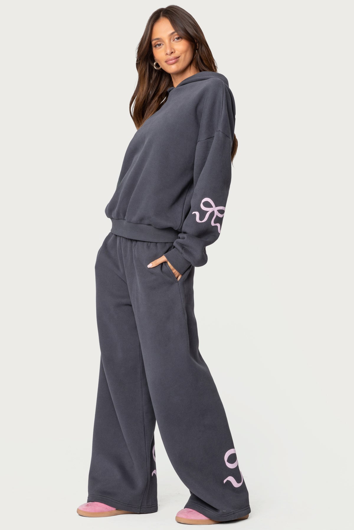 Bonney Bow Detail Hoodie - Image 3