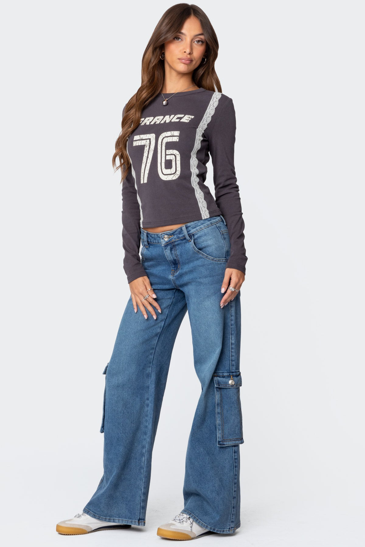 Frenchy Long Sleeve T Shirt - Image 4