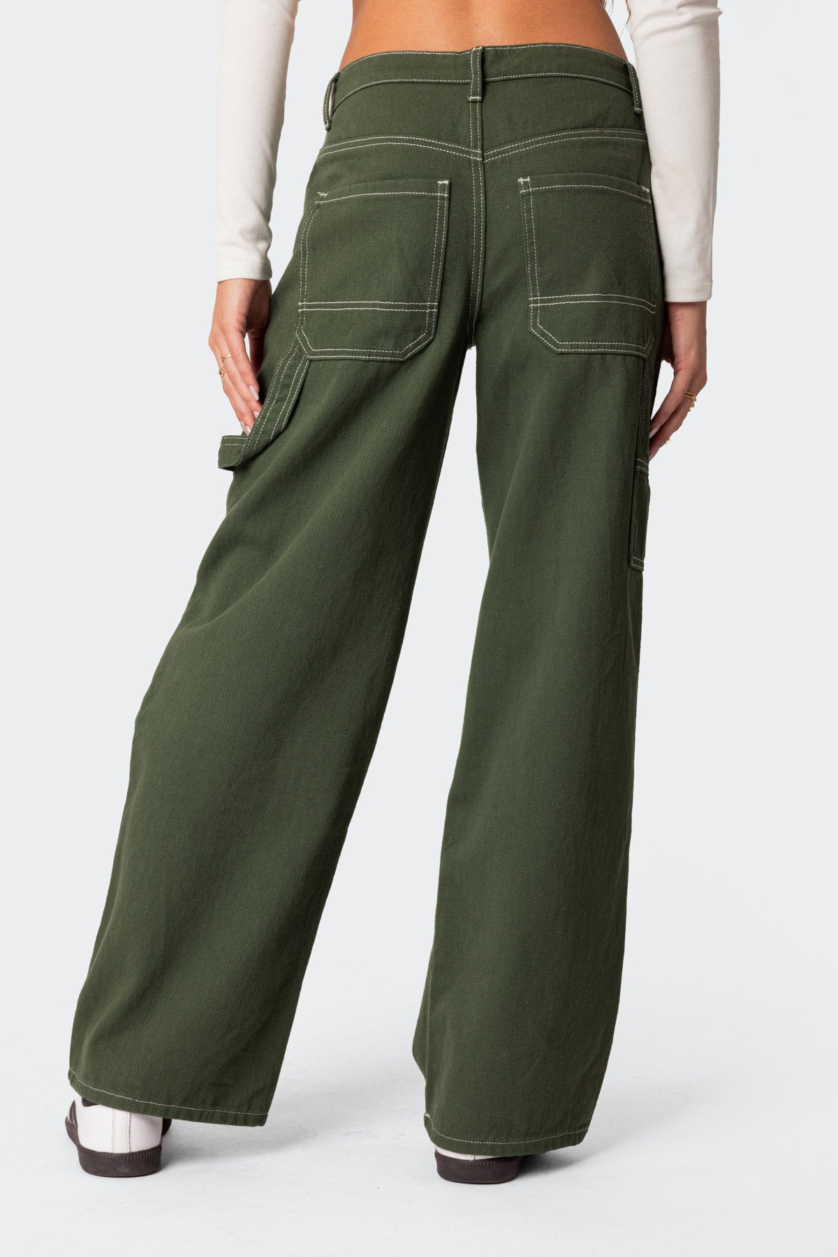 Brenda Low Rise Baggy Carpenter Jeans - Image 5